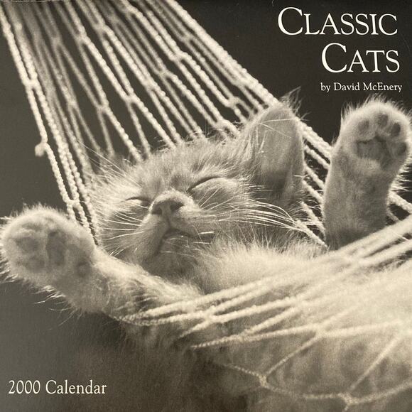 Classic Cats by David McEnery Mini Calendar ISBN #0767103505 (2000) - Picture 1 of 3